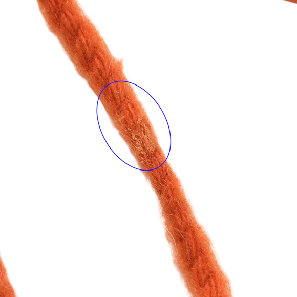 HERMES Orange Scarf - Picture 7 of 9